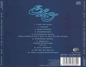 ELECTRIC LIGHT ORCHESTRA, Live At Winterland '76 (Eagle Records; EAMCD038, Europe 1998, Jewel Case), SALE - Up to 50% Off the Original Price  CD VG+/VG+ - Image 2