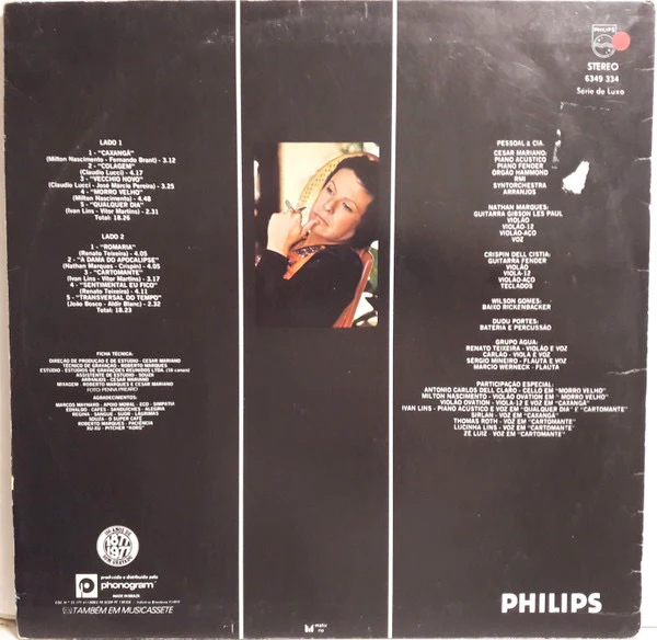 ELIS REGINA, Elis (Philips; 6349 334, Brazil 1977) LP G+/VG - Image 2
