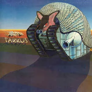 ELP (EMERSON, LAKE & PALMER), Tarkus (Manticore; K 43504, UK 1973 Reissue, Gatefold) LP VG/VG+