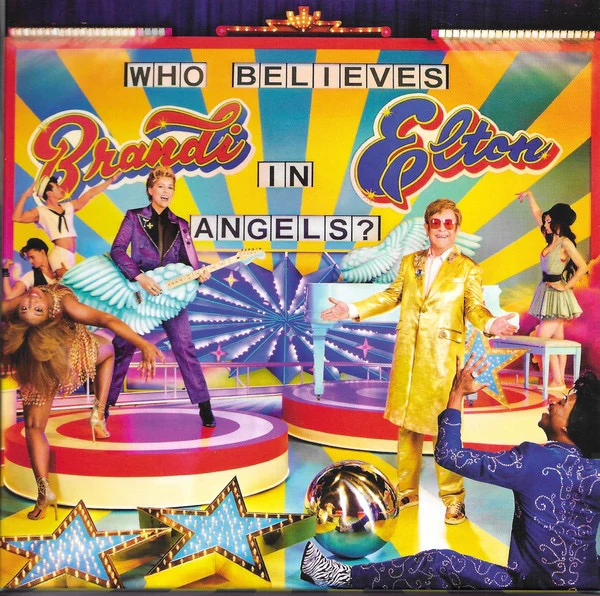 ELTON JOHN, BRANDI CARILE, Who Believes In Angels? (EMI ; EMICDY 2124, Worldwide , Box Set, Booklet, "Elton" and "Brandi" fabric transfers And 6x printed Polaroids. ) 2xCD VG+/VG+