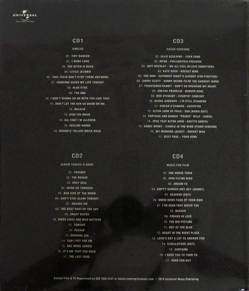 ELTON JOHN, Elton John (Universal Music Publishing; none, 2014, Promo Only, Book Sleeve) 4xCD VG+/EX - Image 2