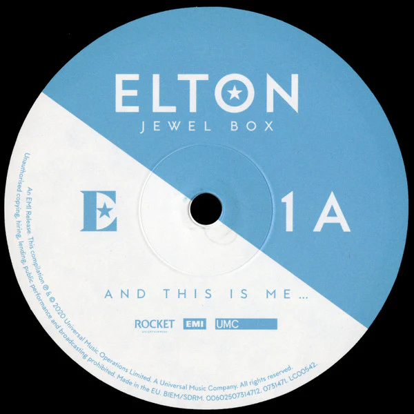 ELTON JOHN, Jewel Box (And This Is Me...) (EMI ; 0731465, Europe 2020, Gatefold, 2 Inners, 180 Gram Vinyl), SALE - Up to 50% Off the Original Price  2xLP VG+/VG+ - Image 3