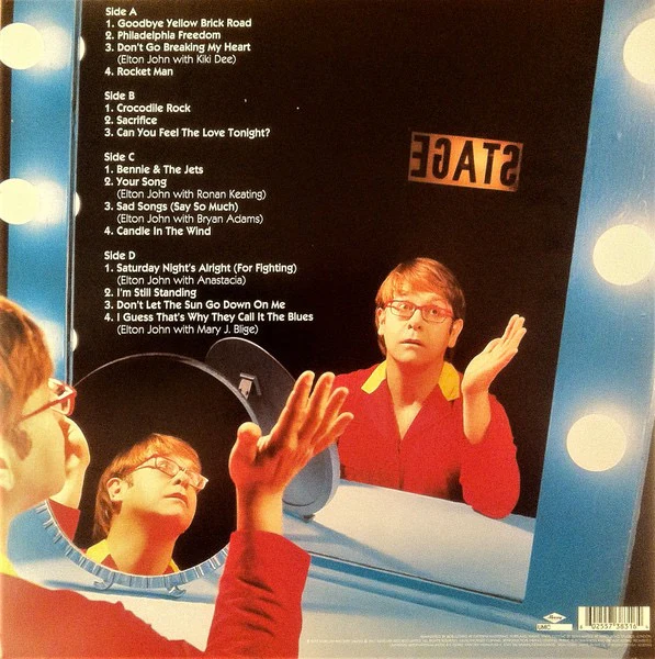 ELTON JOHN, One Night Only (Mercury; 5738316, Europe 2017 Reissue, Gatefold, Booklet, Download Code) 2xLP NEW/NEW - Image 2