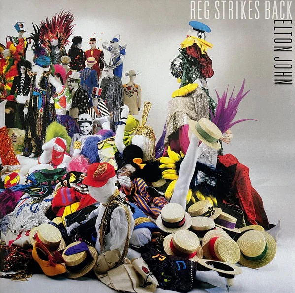 ELTON JOHN, Reg Strikes Back (The Rocket Record Company; 5516081, Worldwide 2023 Reissue, Gatefold, Inner) LP EX/EX
