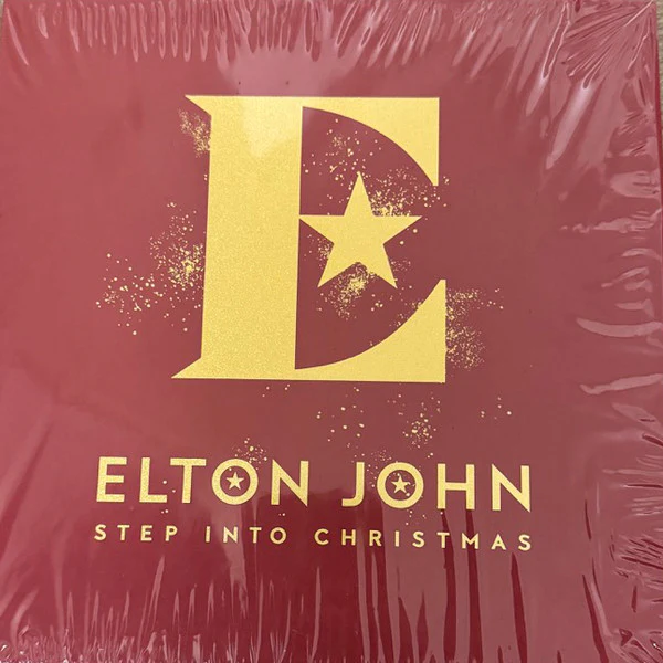ELTON JOHN, Step Into Christmas (DJM Records; 3579612, UK 2023 Reissue, Picture Sleeve, Green Vinyl, Limited Edition Of 1700) 7" M/M