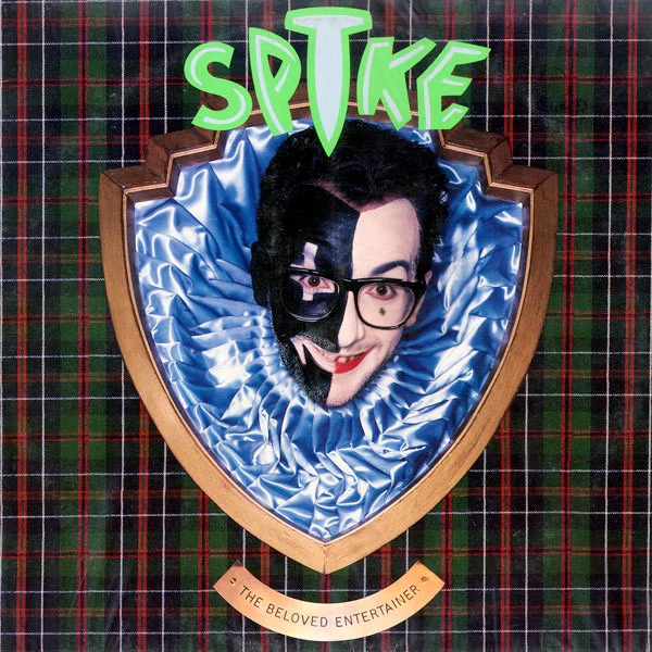 ELVIS COSTELLO, Spike (Warner Bros. Records; 925 848-1, UK 1989, Inner, TELDEC Pressing With Embossed Number In Pressing Ring) LP VG/VG+