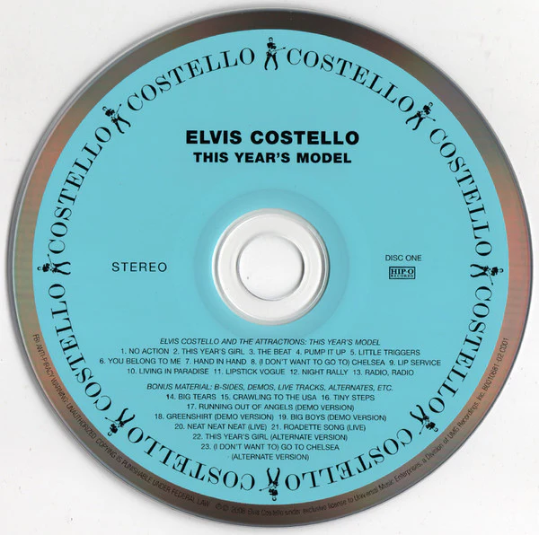 ELVIS COSTELLO, This Year's Model (Hip-O Records; B0010681-02, US 2008 Reissue, Booklet, Deluxe Edition) 2xCD VG/VG - Image 3
