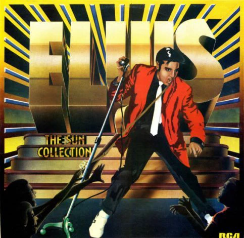 ELVIS PRESLEY, The Sun Collection (RCA Blue Labels; NL 42757, UK 1979 Reissue, Mono) LP VG/VG+