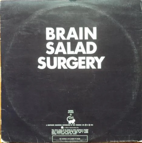 EMERSON, LAKE & PALMER, Brain Salad Surgery (Manticore; K 53501, UK 1970s Reissue, Fold Out Sleeve, No Poster) LP VG/VG+ - Image 2