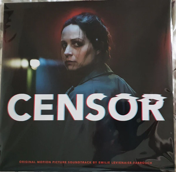 EMILIE LEVIENAISE-FARROUCH, Censor (Invada; INV269LP, Europe 2021, Insert, Limited Edition, Clear Black Smoke Vinyl) LP EX/EX