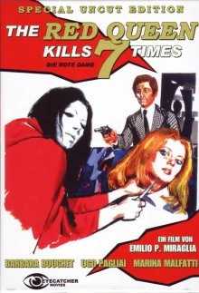 EMILIO P. MIRAFATTI, The Red Queen Kills Seven Times (Eyecatcher; , Germany ) DVD VG+/VG
