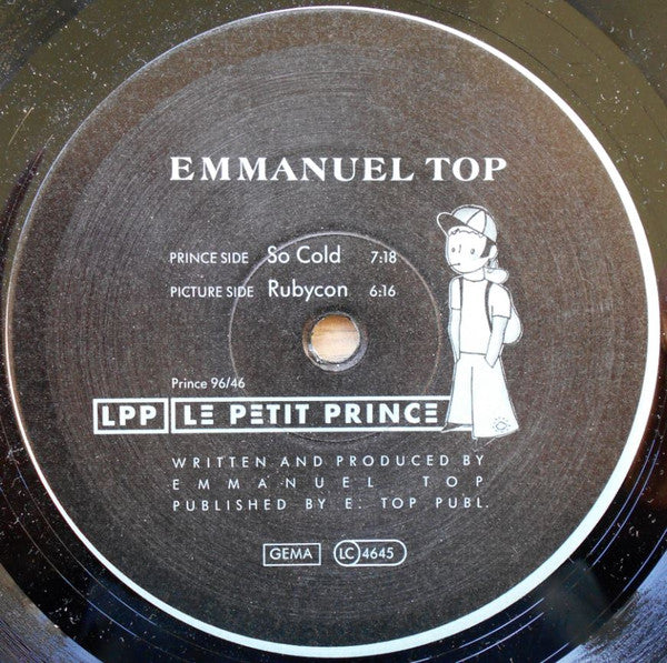 EMMANUEL TOP, So Cold (Le Petit Prince; Prince 96/46, Germany 1996, Die Cut Company Sleeve), SALE - Up to 50% Off the Original Price 12" /G+ - Image 2