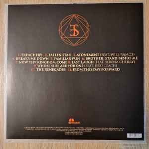 EMPLOYED TO SERVE, Fallen Star (Spinefarm Records; SPINE800736P, UK & Europe 2025, Insert, Orange w/ Black Sunburst Vinyl) LP VG+/VG+ - Image 2