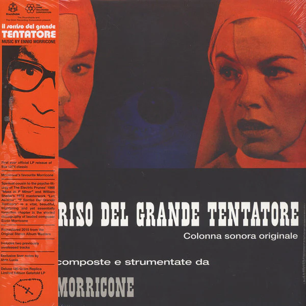 ENNIO MORRICONE, Il Sorriso Del Grande Tentatore (The Roundtable; ROMA103, Australia 2015 Reissue, Gatefold & Obi, 180 Gram Vinyl) LP EX/VG+