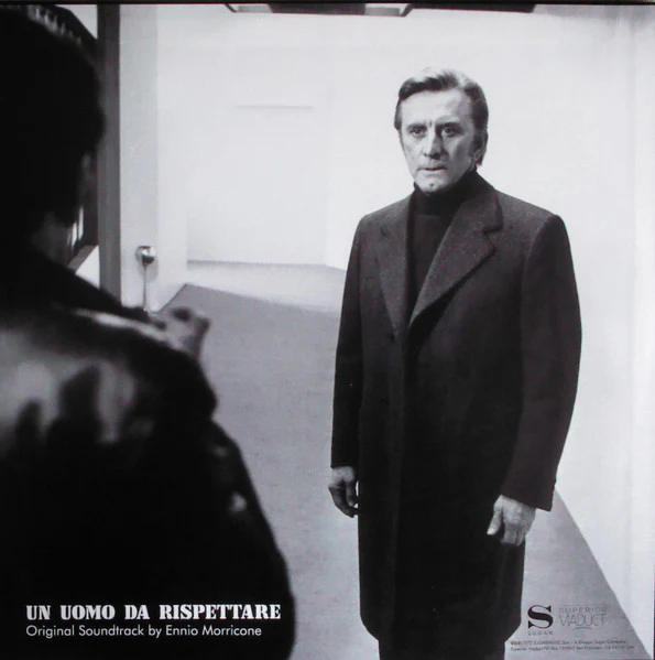 ENNIO MORRICONE, Un Uomo Da Rispettare (Superior Viaduct ; SV047, US 2017 Reissue, Inner) LP VG+/EX - Image 2