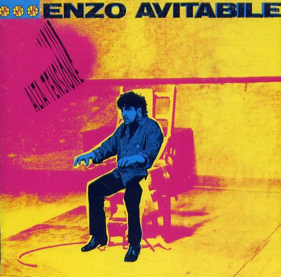 ENZO AVITABILE, Alta Tensione (Costa Est; 64 7906381, Italy 1988, Inner) LP VG/VG
