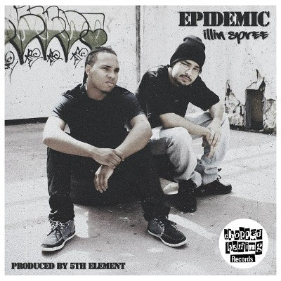 EPIDEMIC, Illin Spree (Chopped Herring Records; CHEPID3MICLP1, UK 2014, Stickered Plain Sleeve) 2xLP VG/VG
