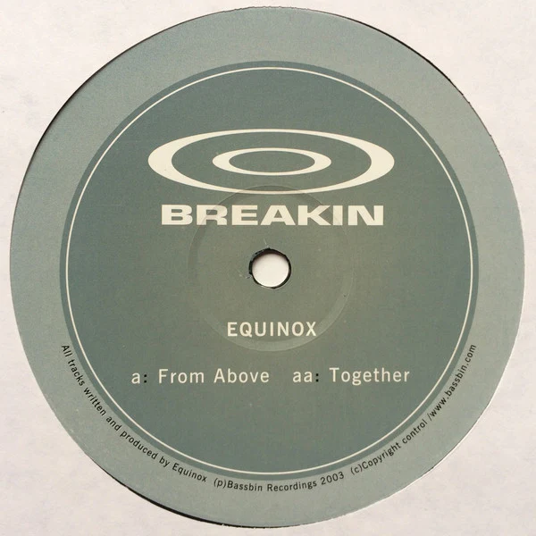 EQUINOX, From Above / Together (Breakin; BRK02, Ireland 2003) 12" /VG