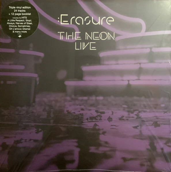 ERASURE, The Neon Live (Mute; STUMM505, UK 2024 Reissue, Booklet) 3x12" EX/EX