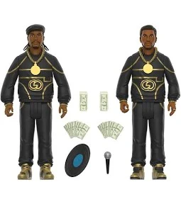 ERIC B & RAKIM, Follow The Leader Reaction Figures (Super 7; , US 2025) Accessories NEW/NEW - Image 2