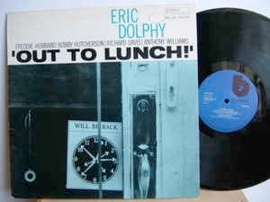 ERIC DOLPHY, Out To Lunch! (Blue Note; BNS 40017, UK 1977 Reissue, Stereo) LP VG/VG+
