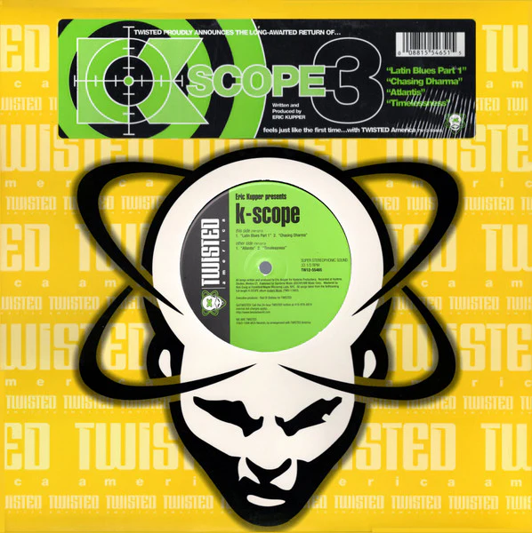 ERIC KUPPER PRESENTS K-SCOPE, K-Scope 3 (Twisted America Records ; TW12-55465, US 1998) 12" VG/G