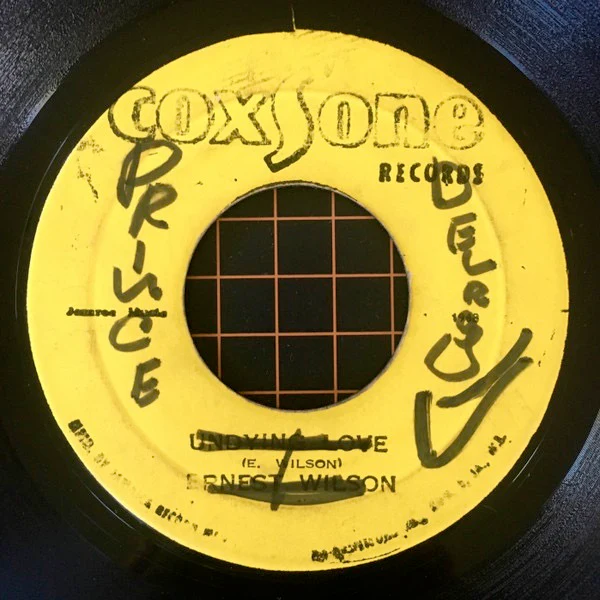 ERNEST WILSON, Undying Love (Coxsone Records; , Jamaica 1968) 7" /G+