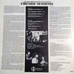 ERNIE KRIVDA / KENNY DAVIS JAZZ QUINTET, Fireside Sessions (North Coast Jazz; NCJ4, US 1984) LP VG/VG+ - Image 2