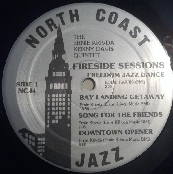 ERNIE KRIVDA / KENNY DAVIS JAZZ QUINTET, Fireside Sessions (North Coast Jazz; NCJ4, US 1984) LP VG/VG+ - Image 3