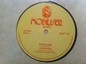 ERROL DUNKLEY, Special Girl (Mobiliser Music; MOBT001, UK ) 12" /G+