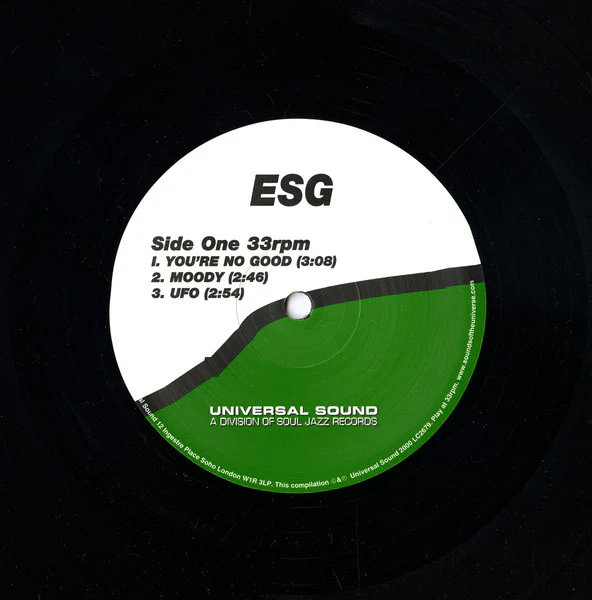 ESG, ESG: A South Bronx Story (Universal Sound; USLP10, UK 2000, Insert & 2 Company Inners) 2xLP G+/VG - Image 3