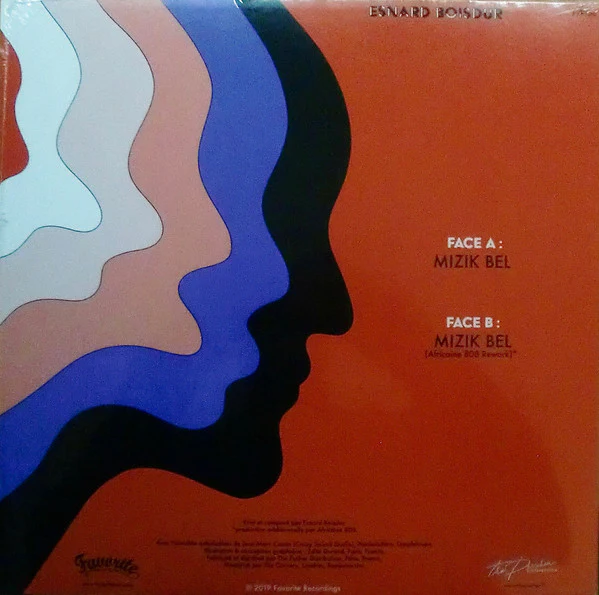 ESNARD BOISDUR, Mizik Bel (Favorite Recordings; FVR156, France 2019, Picture Sleeve) 12" EP VG+/VG+ - Image 2