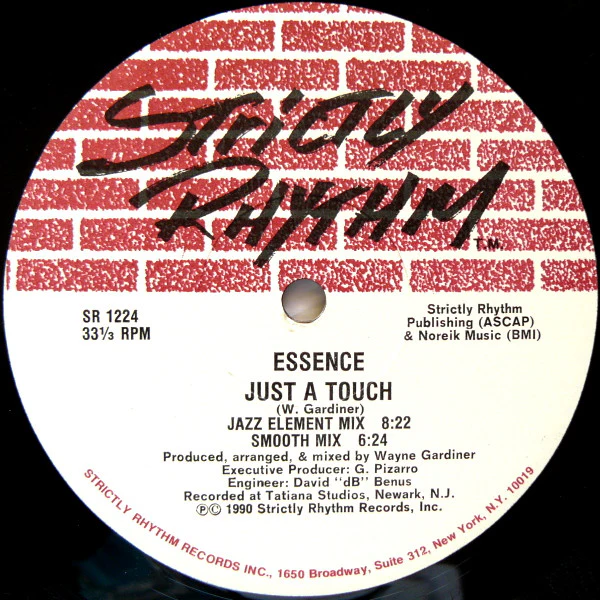 ESSENCE, Moments In House (Strictly Rhythm; SR 1224, US 1990) 12" /VG+ - Image 2