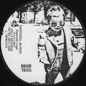 ESSENTIAL LOGIC, Aerosol Burns / World Friction (Cells; Sell One, UK 1978, Picture Sleeve) 7" VG+/EX - Image 3