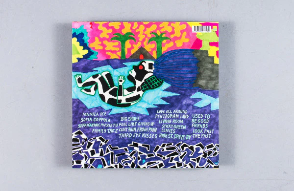 EYEDRESS, Manila Ice (Lex Records; LEX114LP, UK 2017, Picture Sleeve, Inner, Fluorescent Green Vinyl) LP VG+/VG+ - Image 2