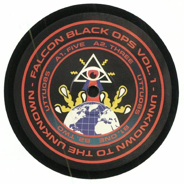FALCON BLACK OPS, Vol.1 (Unknown To The Unknown; UTTU085, UK 2018) 12" M/M - Image 2