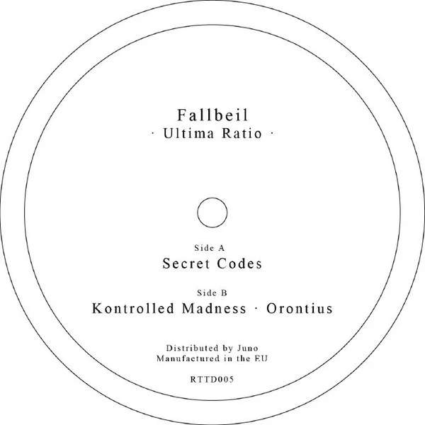 FALLBEIL, Ultima Ratio (Return To Disorder; RTTD005, Germany 2016), SALE - Up to 50% Off the Original Price 12" /EX - Image 2