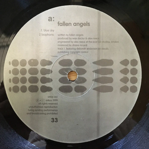 FALLEN ANGELS, Part One (Sirkus; sirklp 001, UK 1999, Picture Sleeve) 2x12" VG/VG+ - Image 3
