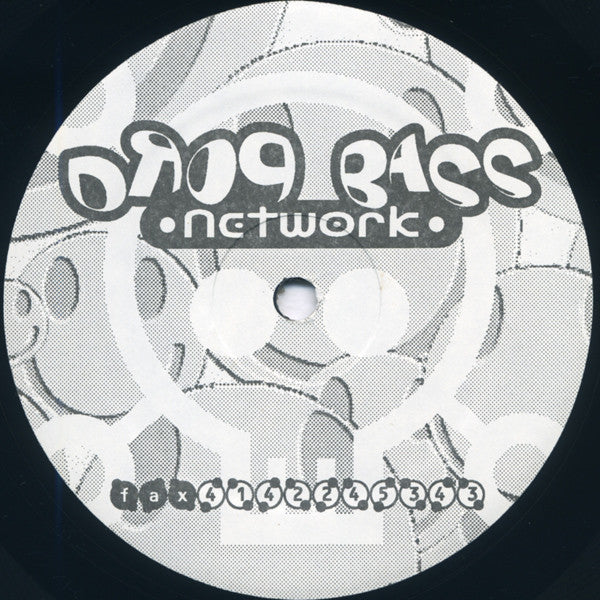 FANON THE BIG KID, Bionic Bassline (Drop Bass Network; DBN034, US 1995) 12" /G+ - Image 2