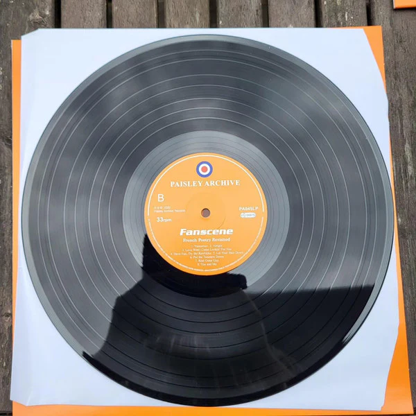 FANSCENE, French Poetry Revisited (Paisley Archive ; PA045LP, UK 2020) LP EX/EX - Image 3