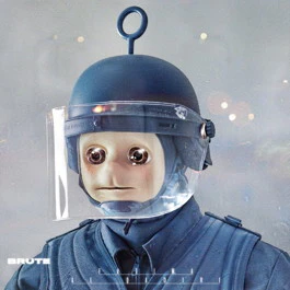 FATIMA AL QADIRI, Brute (Hyperdub; HDBLP031, UK 2016, Inner) LP VG+/VG+