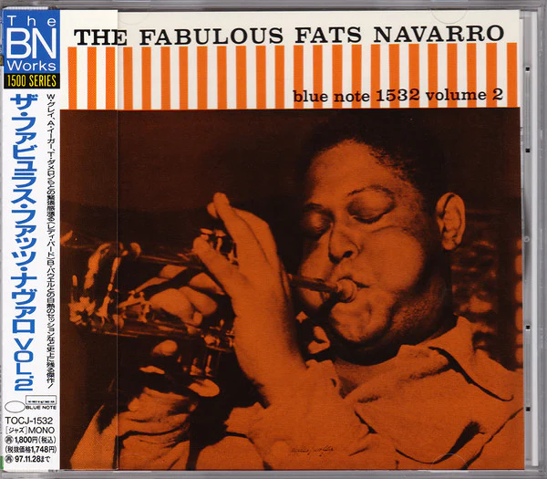 FATS NAVARRO, The Fabulous Fats Navarro Volume 2 (Blue Note; TOCJ-1532, Japan 1995 Reissue) CD VG+/G+