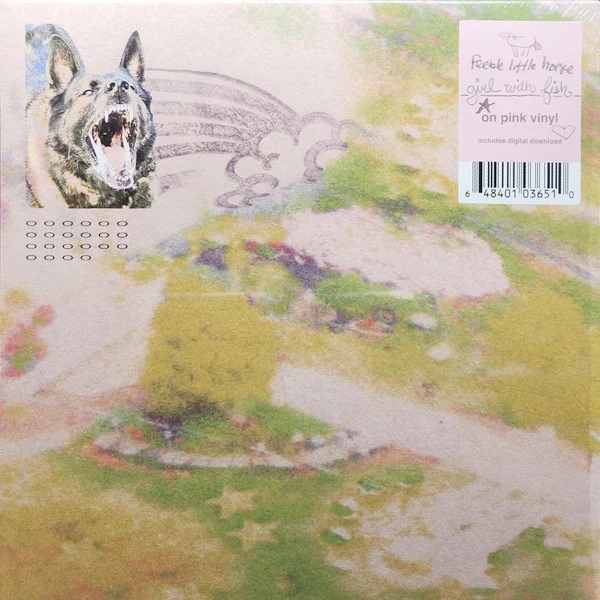 FEEBLE LITTLE HORSE, Girl With Fish (Saddle Creek; LBJ365LP, US 2023, Insert, Pink Vinyl) LP NEW/NEW