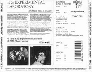F.G. EXPERIMENTAL LABORATORY, Journey Into A Dream (Thors Hammer; THCD 002, Germany 2006, Jewel Case, Booklet) CD VG+/VG+ - Image 2