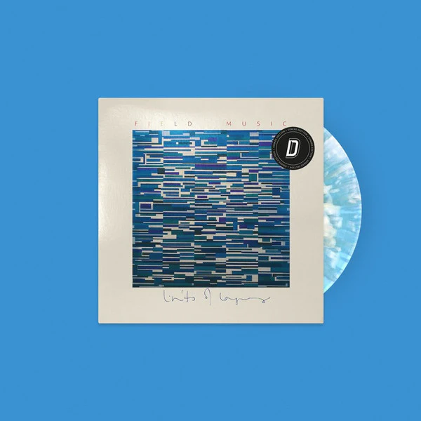 FIELD MUSIC, Limits Of Language (Memphis Industries; MI0806LPX1, UK 2024, Signed Art Print & Inner, Splatter Vinyl, Numbered, With Blue Single Sided Flexi-Disc, Limited to 1000 Copies.) LP EX/VG+ - Image 2