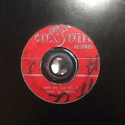 FITSY & FREDDIE / MARCIA GRIFFITHS, Why Did You Do It / Funny (Coxsone Records; 56 / 57, Jamaica 1966), SALE - Up to 50% Off the Original Price 7" /G