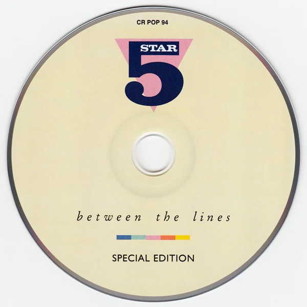 FIVE STAR, Between The Lines (Cherry Pop; CR POP 94, UK 2012 Reissue) CD EX/EX - Image 3