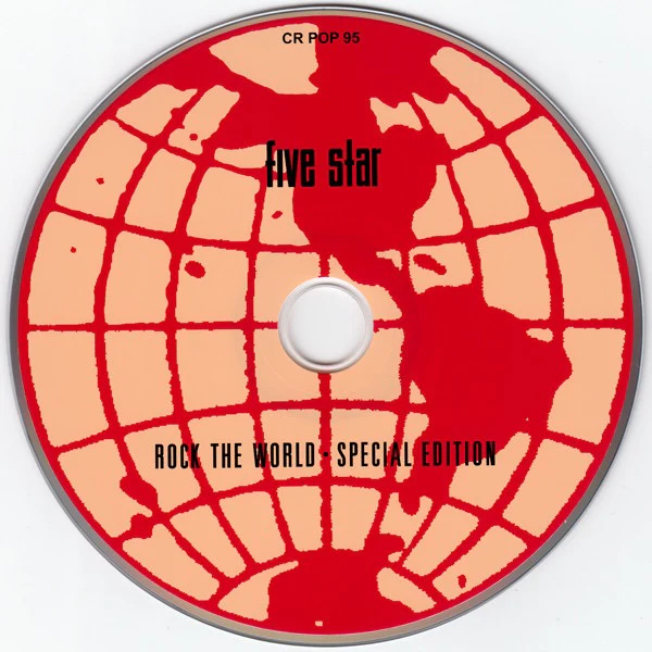 FIVE STAR, Rock The World - Special Edition (Cherry Pop; CR POP 95, UK 2012 Reissue) CD EX/EX - Image 3