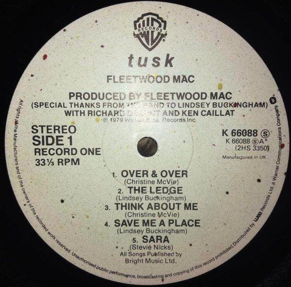 FLEETWOOD MAC, Tusk (WB Small pressing ring; K66088, UK 1979, Embossed Sleeve, 4 Inners, STEREO Above Side Indicator) 2xLP G+/VG - Image 3