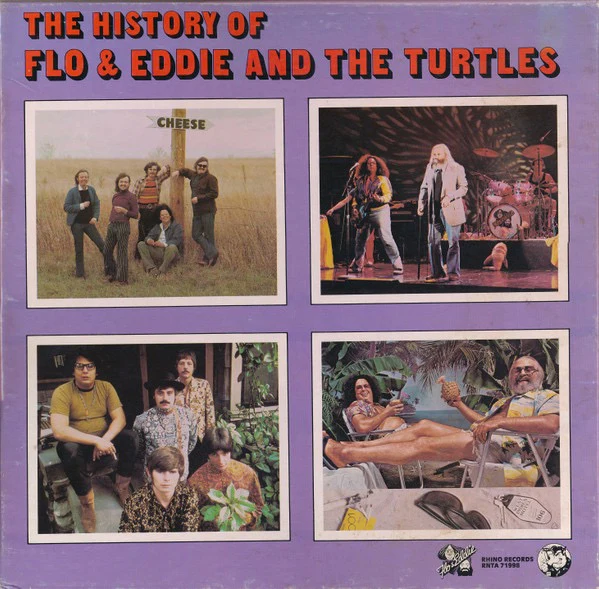 FLO & EDDIE, THE TURTLES, The History Of Flo & Eddie And The Turtles (Rhino Records; RNTA 71998, US 1983, Box Set, 3 Plain White Card Inners, Booklet ) 3xLP VG/VG